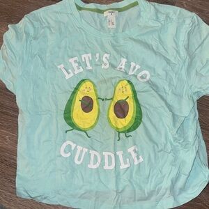 Let’s Avo Cuddle Sleep Shirt